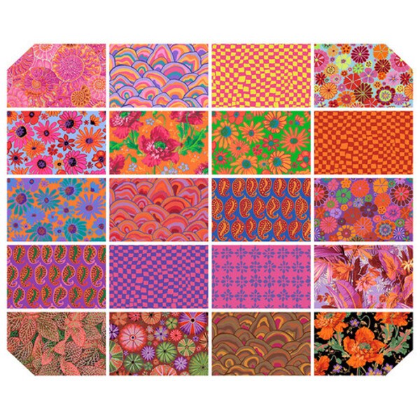 Kaffe Fassett 6&#x22; Strip Roll (Dessert Roll) in 2024 Hot by Kaffe Fassett Collective for Free Spirit (FB4DSGP.AUG24HOT)
