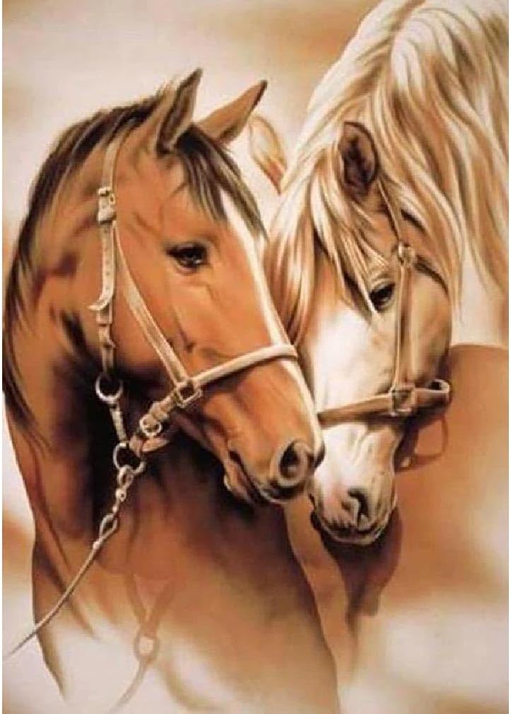 Horses Diamond Painting Kits - 12X16 Inch