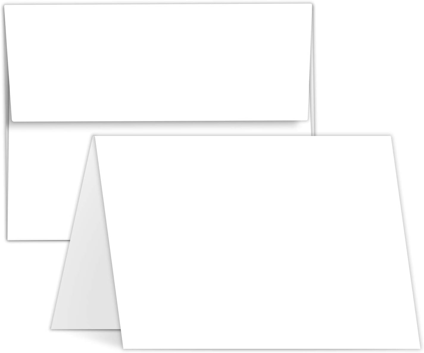 Greeting Cards Set &#x2013; 5x7 Blank White Cardstock and Envelopes