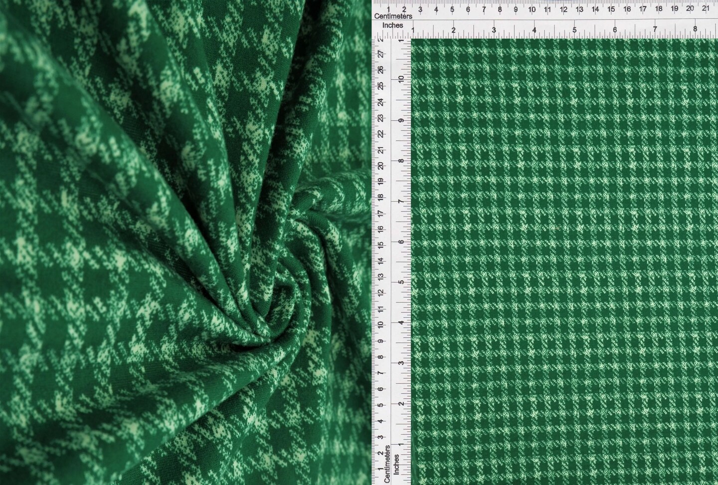 1 Yard DTY Brushed Plaid Checker Knit Fabric Soft Stretch 58/60" Wide Ideal For Clothing
