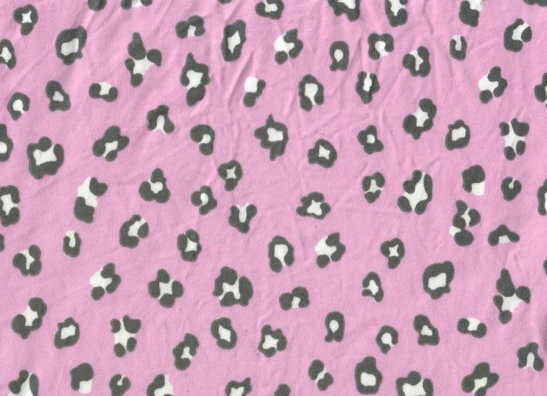 1 Yard Brushed DTY Animal Print Stretch Knit Fabric 58/60" Width