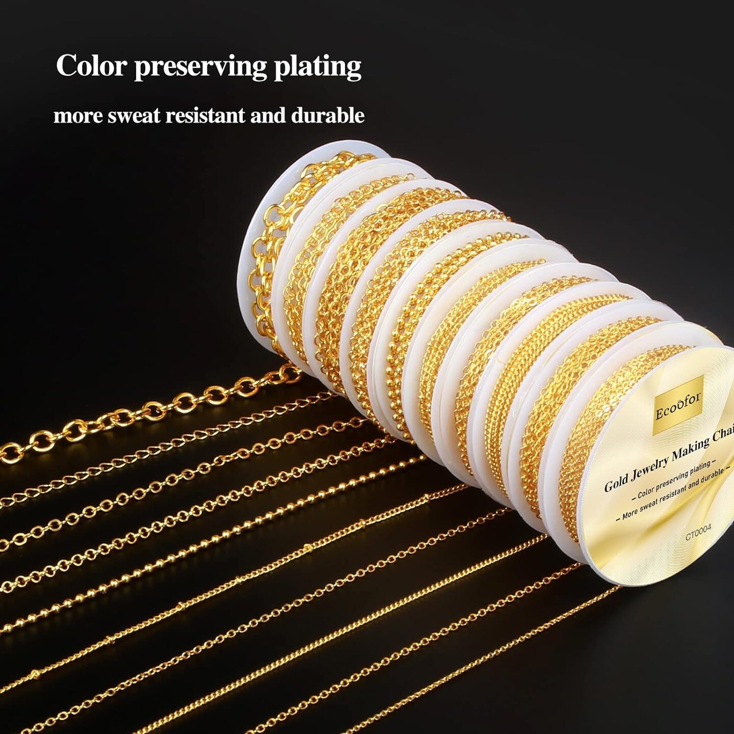 Gold Necklace Chains for Jewelry Making