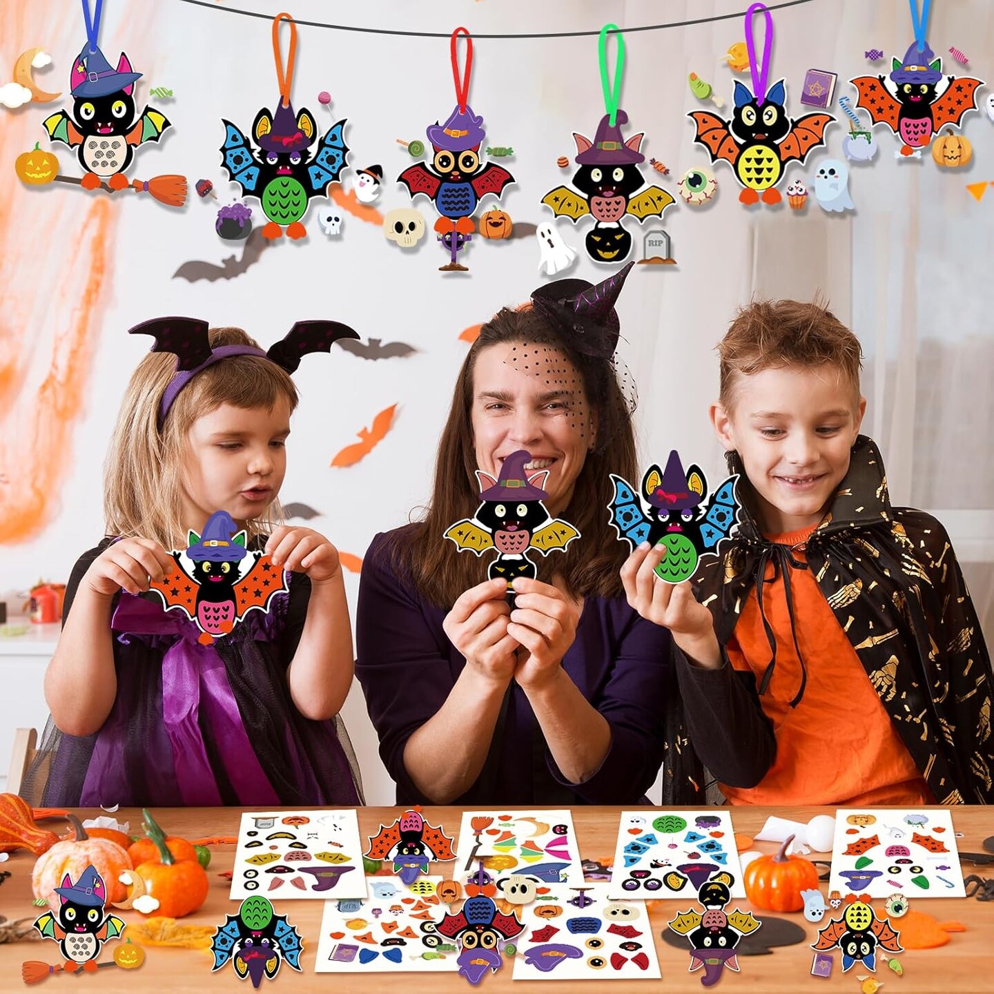 24 Pack Halloween Crafts for Kids
