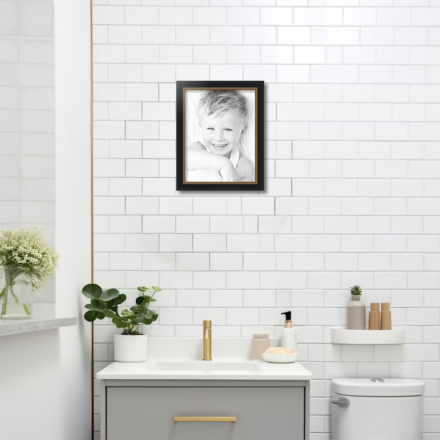 ArtToFrames 10x13 Inch Picture Frame, This 0.81 Inch Custom Wood Poster Frame is Available in Multiple Colors, Great for Your Art or Photos - Comes with Regular Glass and Corrugated Backing (A26GE)
