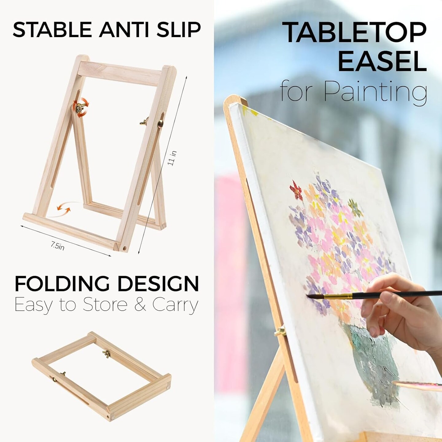 Paint Set, 41 PCS Painting Kit, Acrylic Paint Set for Kids Adults(Multicolor)