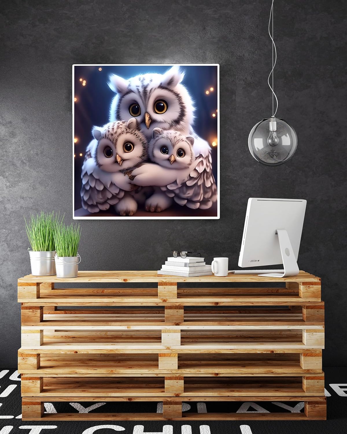 5D Diamond Painting Kits - DIY Owl Diamond Art