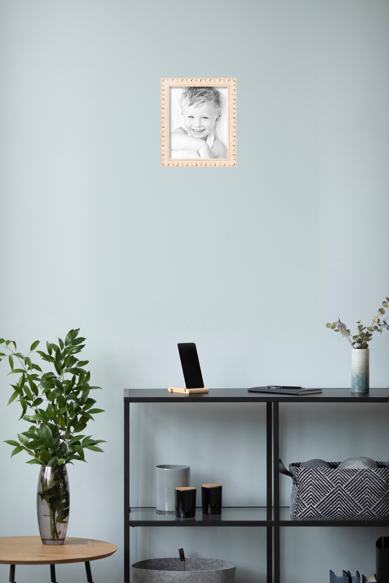 ArtToFrames 8.5x11 Inch Picture Frame, This 1.25 Inch Custom Wood Poster Frame is Available in Multiple Colors, Great for Your Art or Photos - Comes with Regular Glass and Corrugated Backing (A40RR)