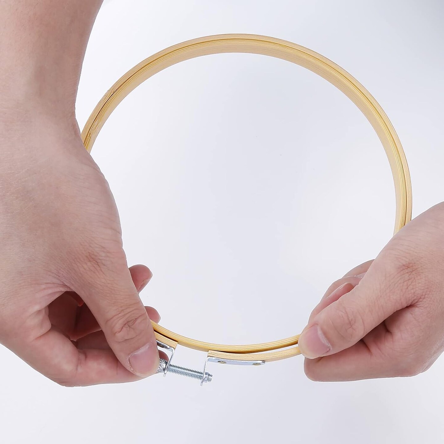 24 Pieces 6 Inch Embroidery Hoops Bulk