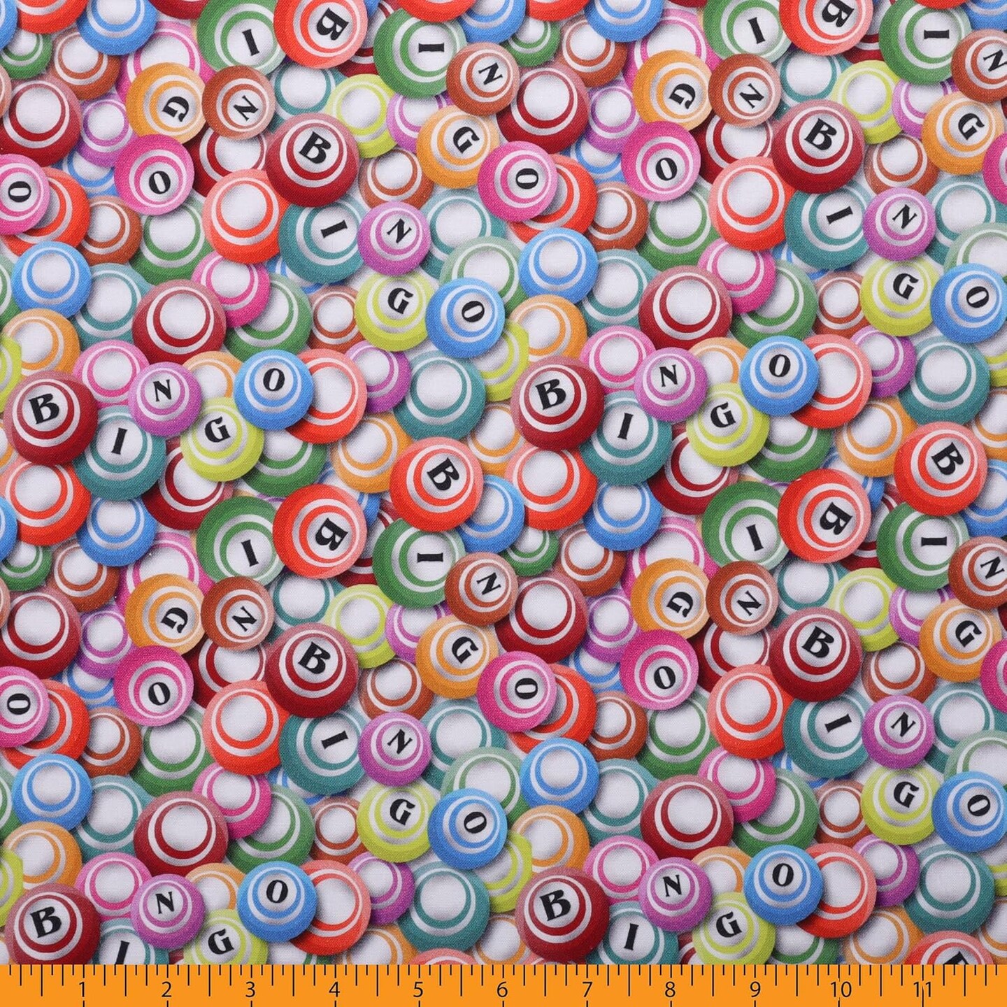 Mook Fabrics Bingo Cotton Fabic [45 in. Wide] - By The Yard