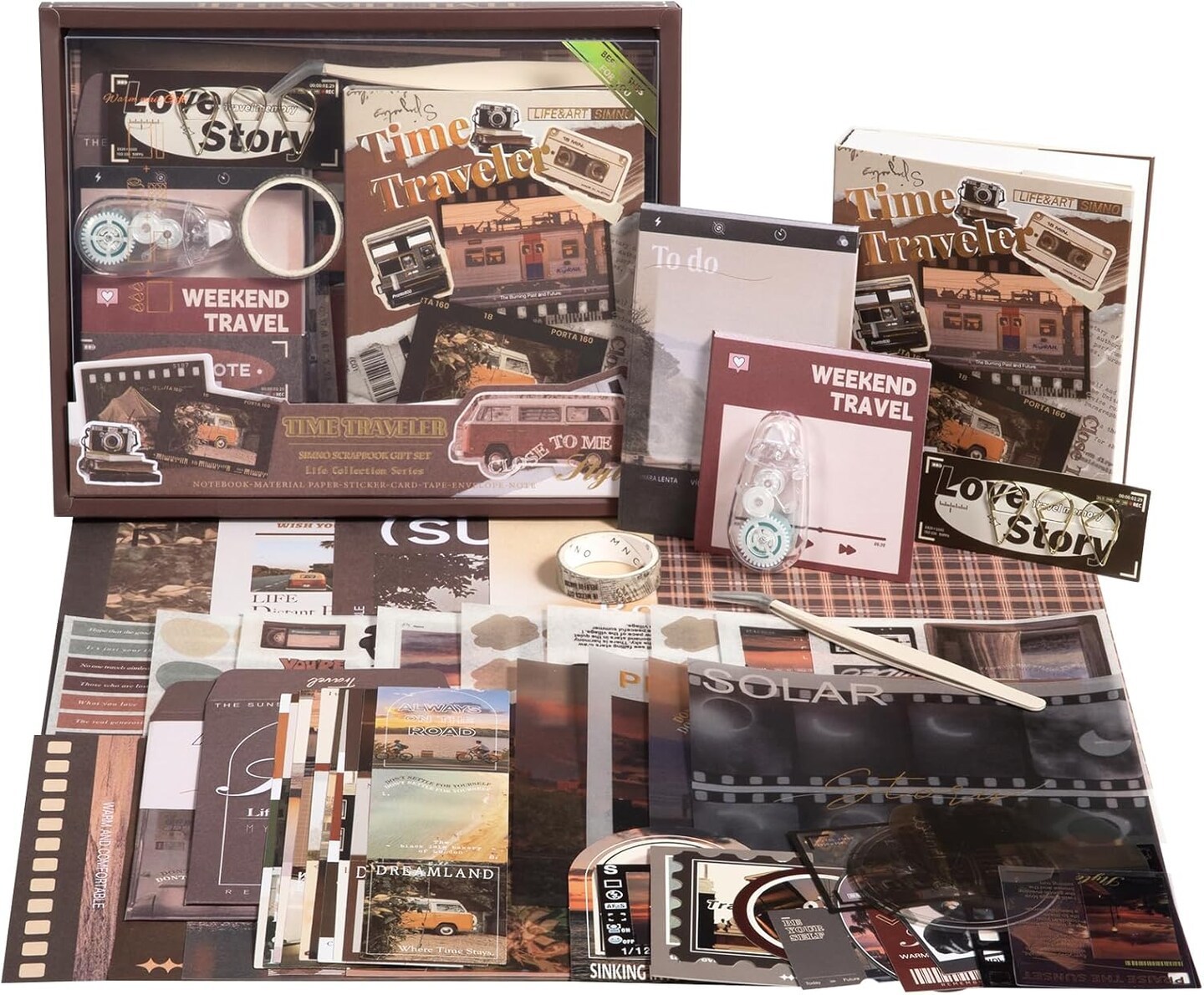 Scrapbook Photo Album Supplies Kit