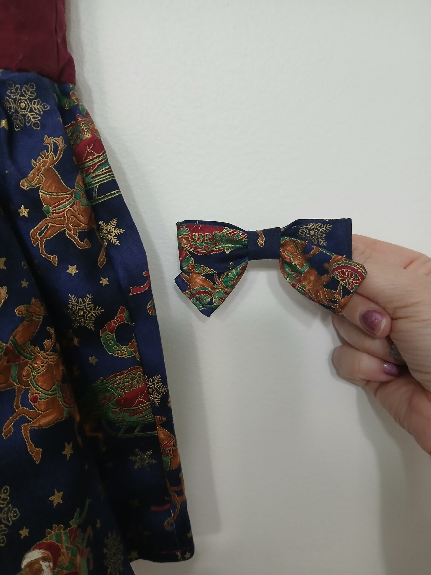 Knotted Infant Christmas Dress | MakerPlace by Michaels