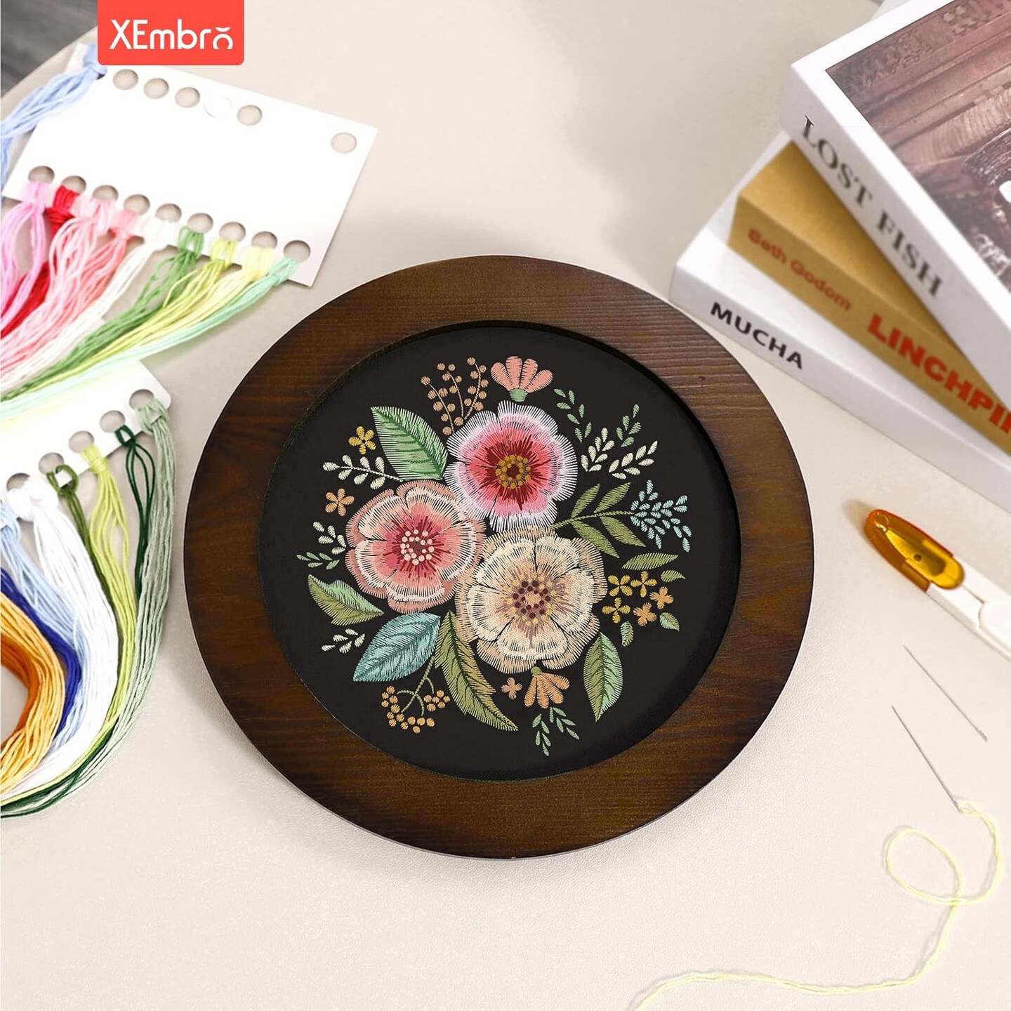 8 Inch Wood Embroidery Hoop Frame