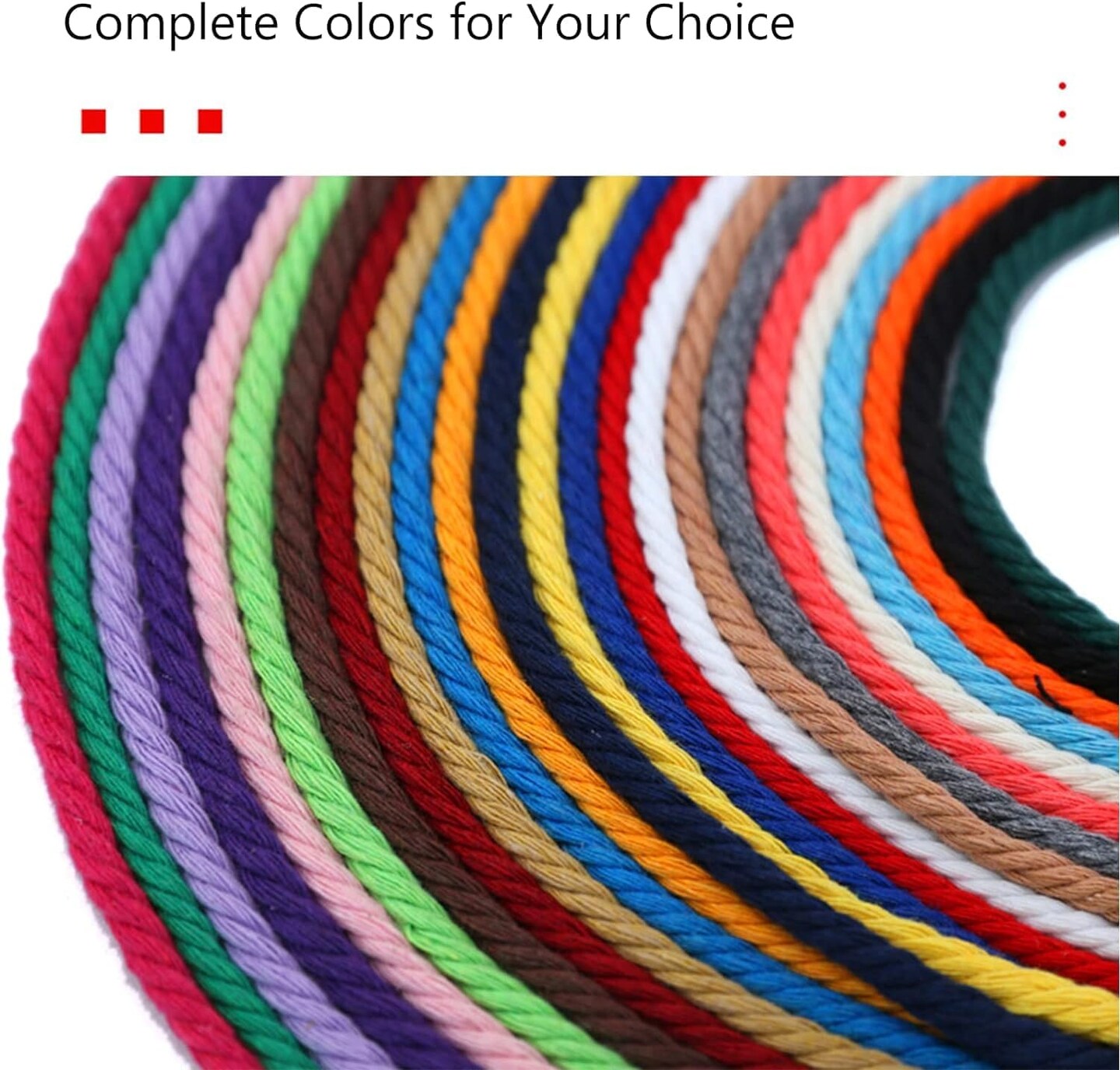 3mm x 594 Yards Macrame Cord