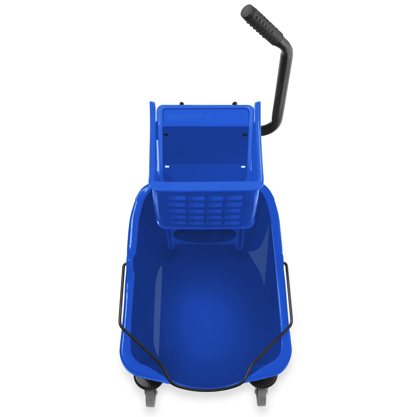 Dryser Commercial Side Press Wringer Combo Mop Bucket, 33 Quart