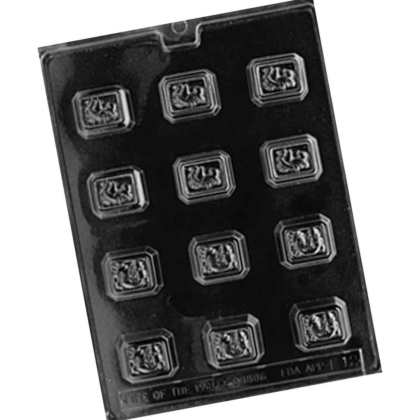 Bite Size Assorted Filled Fruits Chocolate Mold
