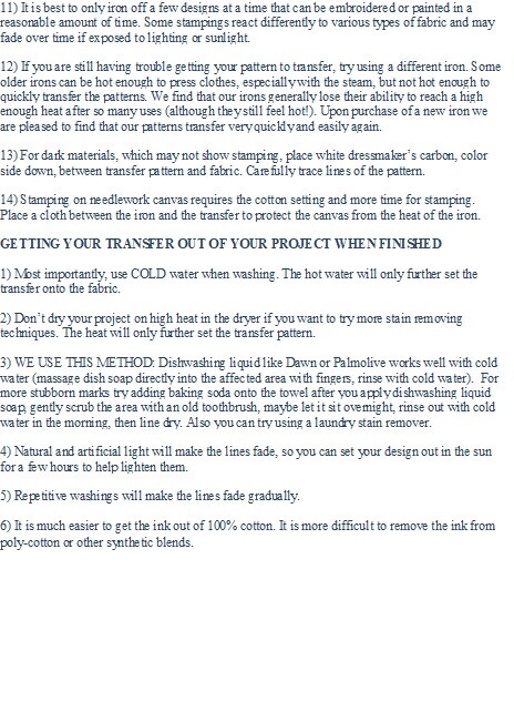 Aunt Martha's Six Alphabets, Pine Cone #3527 embroidery iron on pattern