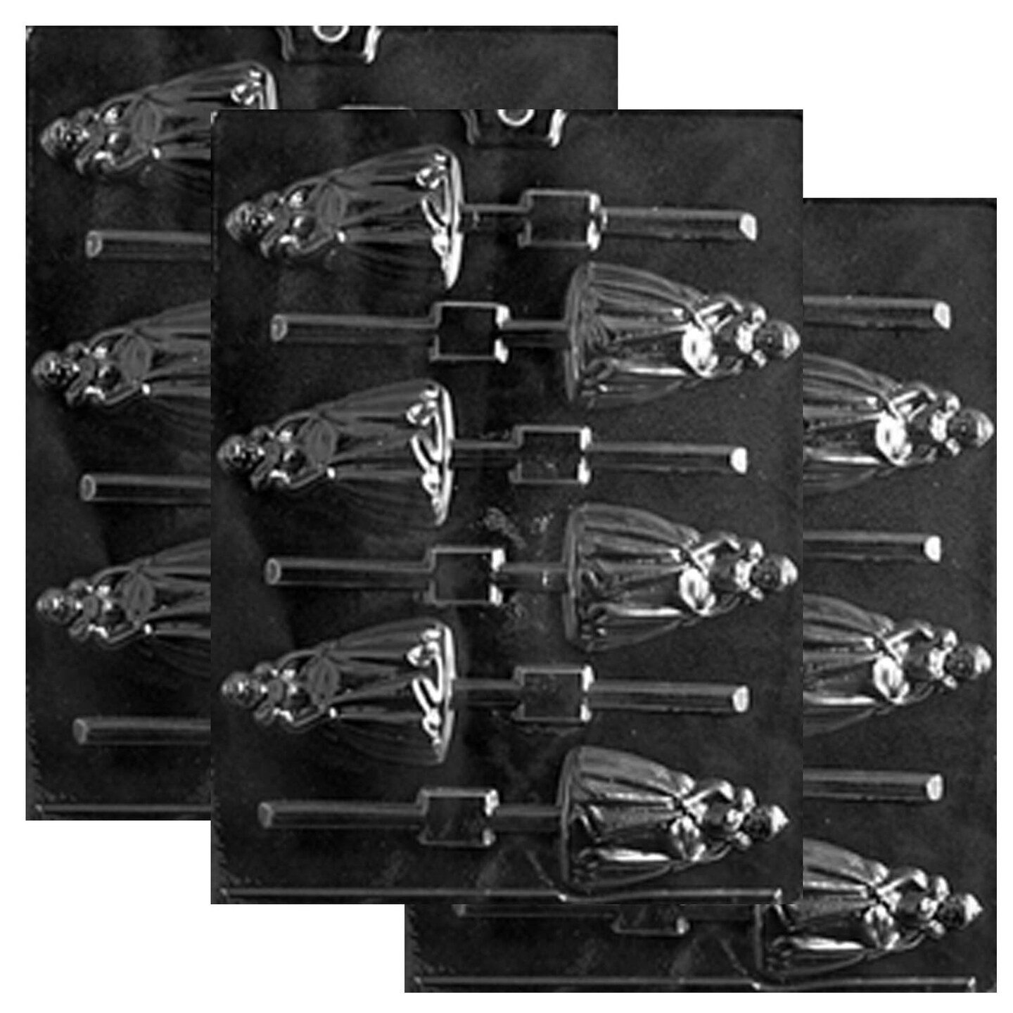 Bridesmaid Lolly Chocolate Mold