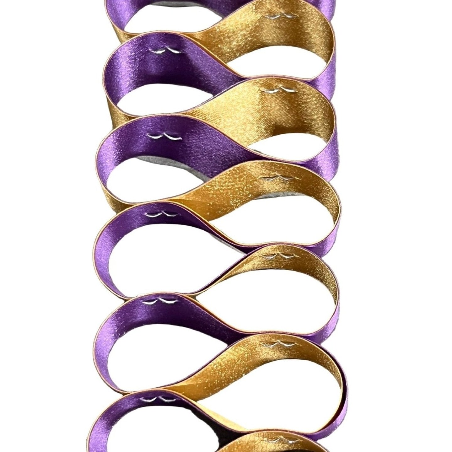 Candy Ribbon Braid Candy Ribbon Braid, Color: Purple/Gold | Michaels