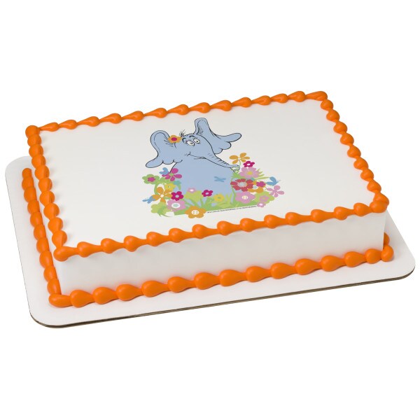 Horton Hears a Who Edible Cake Topper Image 1/4 sheet