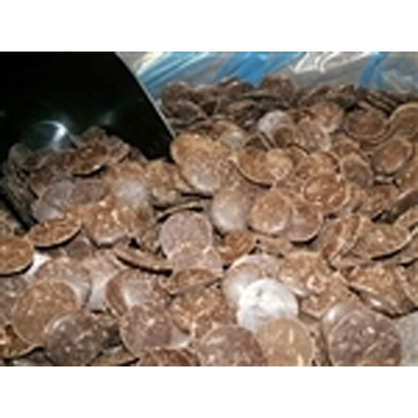 Guittard Dark Chocolate Flavored A&#x27;peels Wafers 25 Pounds