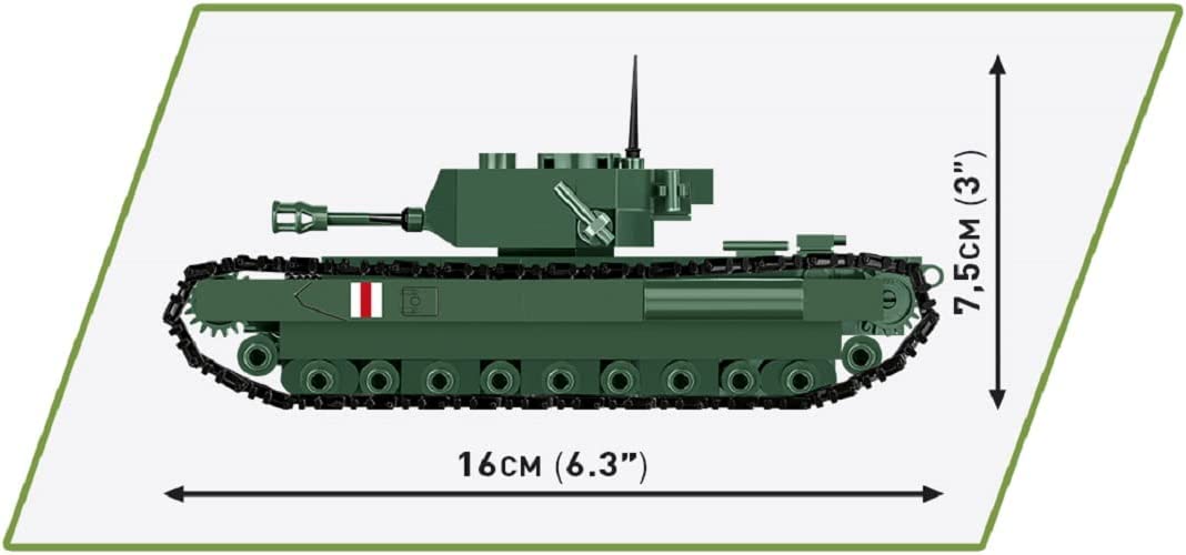 COBI Historical Collection World War II Churchhill MK. IV Tank
