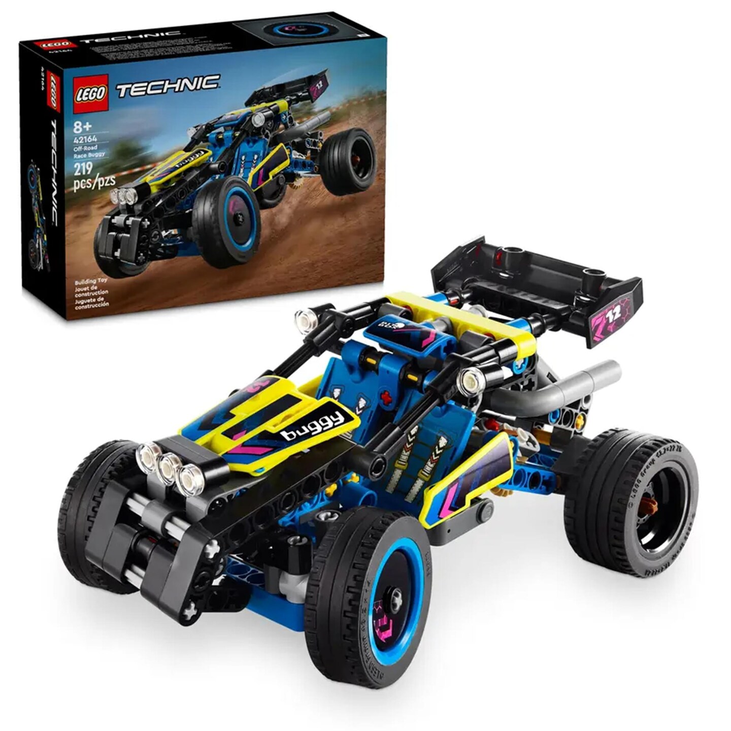 LEGO Technic 42164 Off-Road Race Buggy 219-Piece Building Set