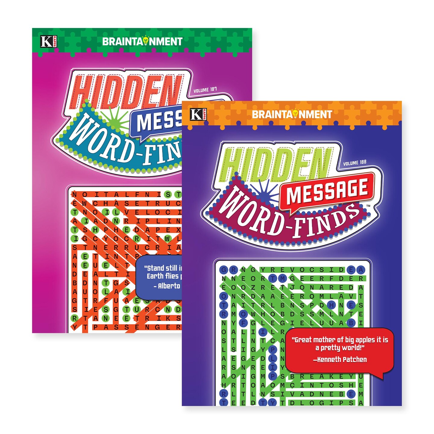 KAPPA Hidden Message Word Finds Book