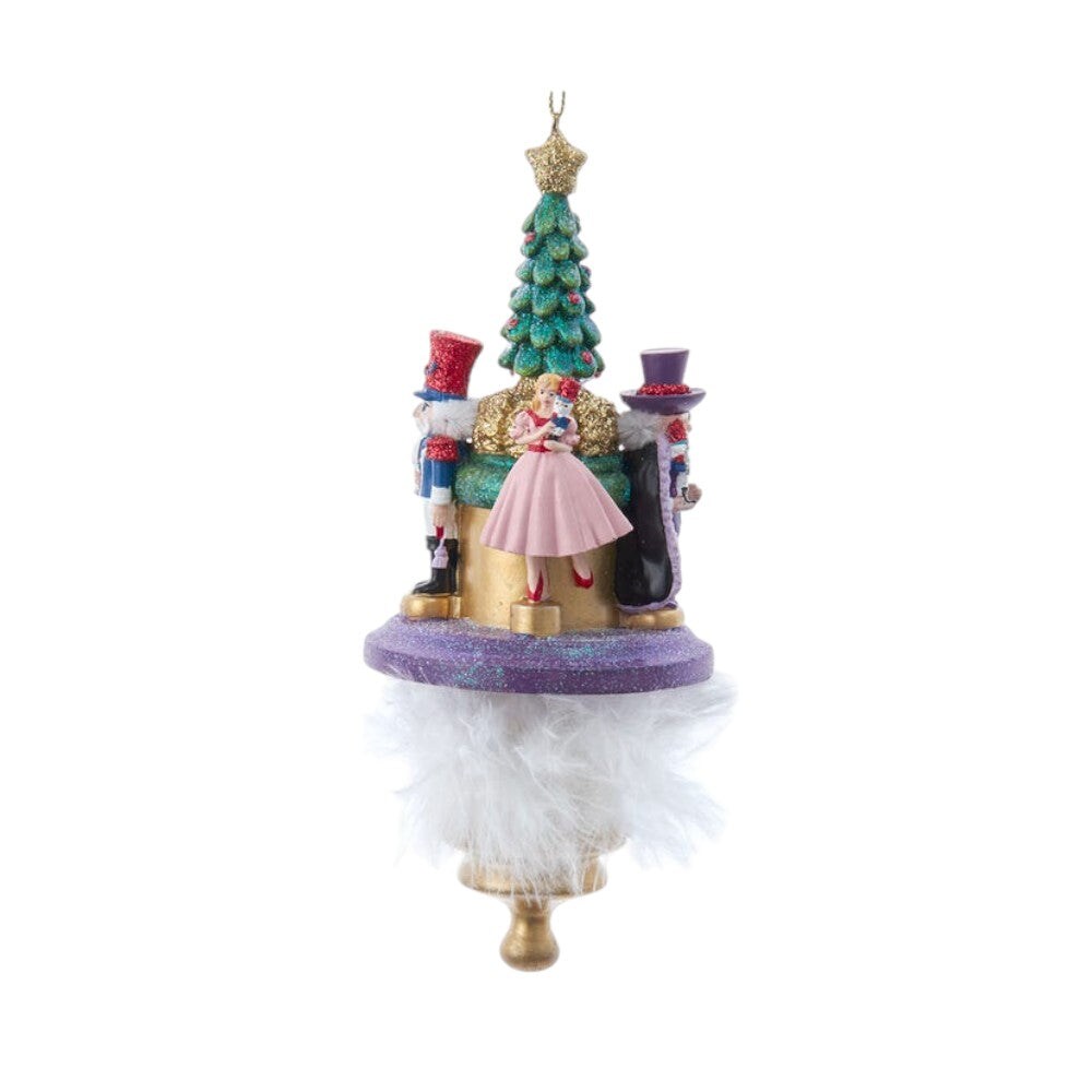 7" Nutcracker Suite Hat Ornament – Festive Resin Christmas Decoration