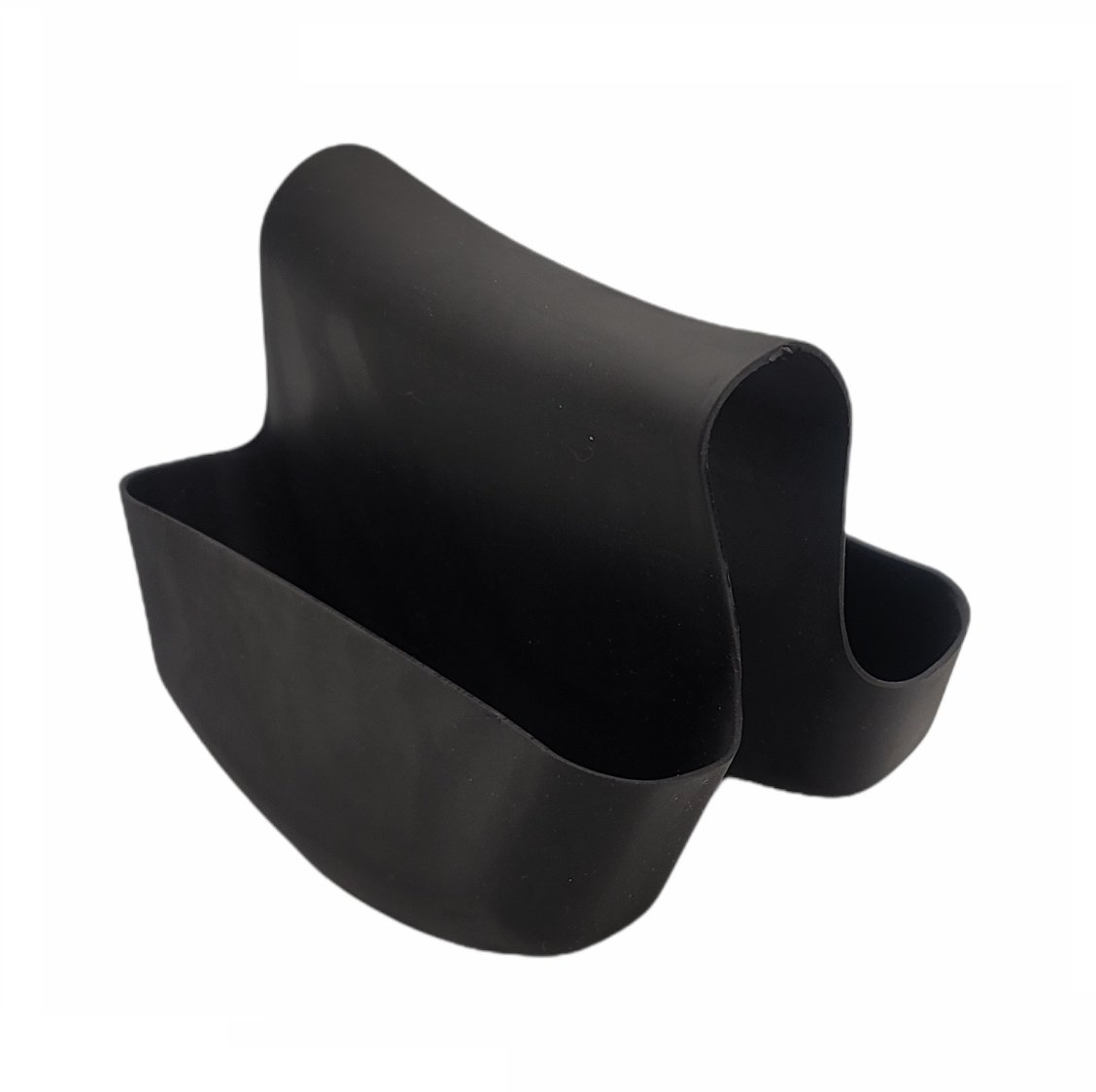Handy Housewares Sink Caddy Saddle Flexible Sponge Holder - Fits Any Standard Double Kitchen Sink