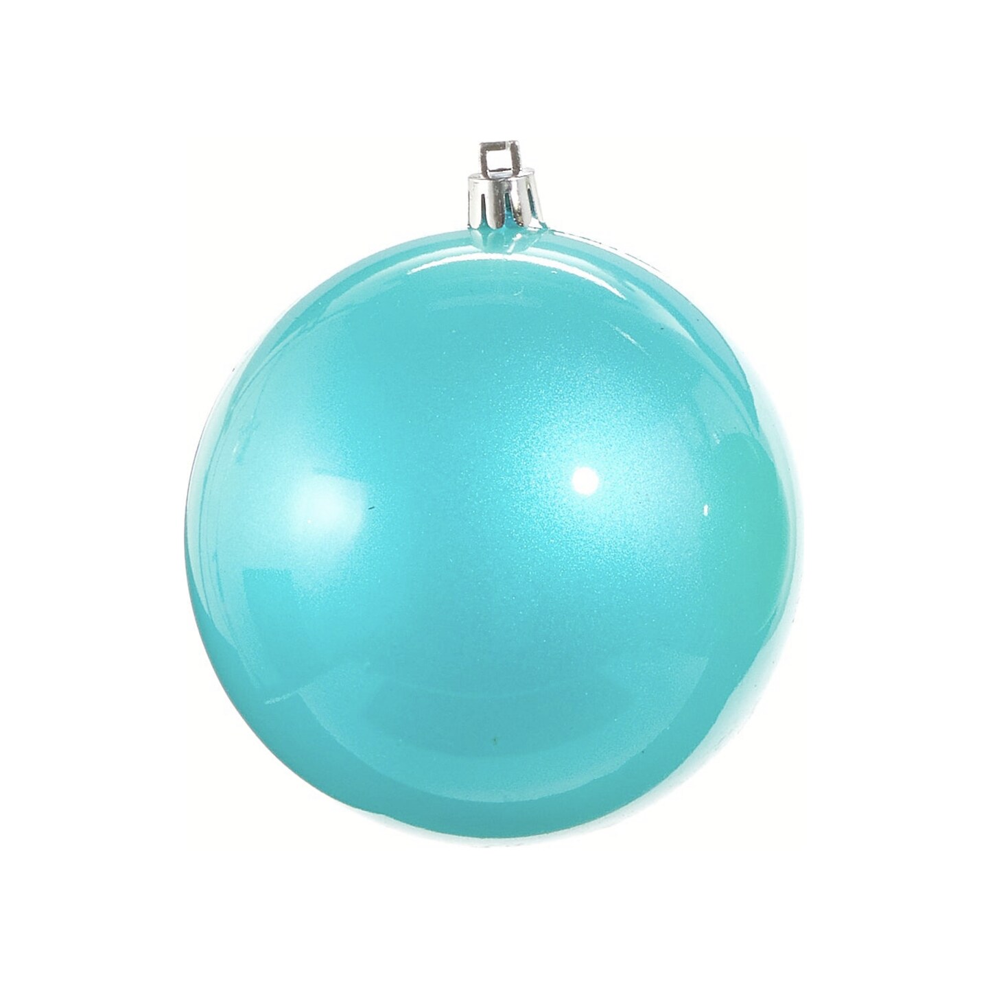 4&#x22; Bright Pearlescent Ball Ornament