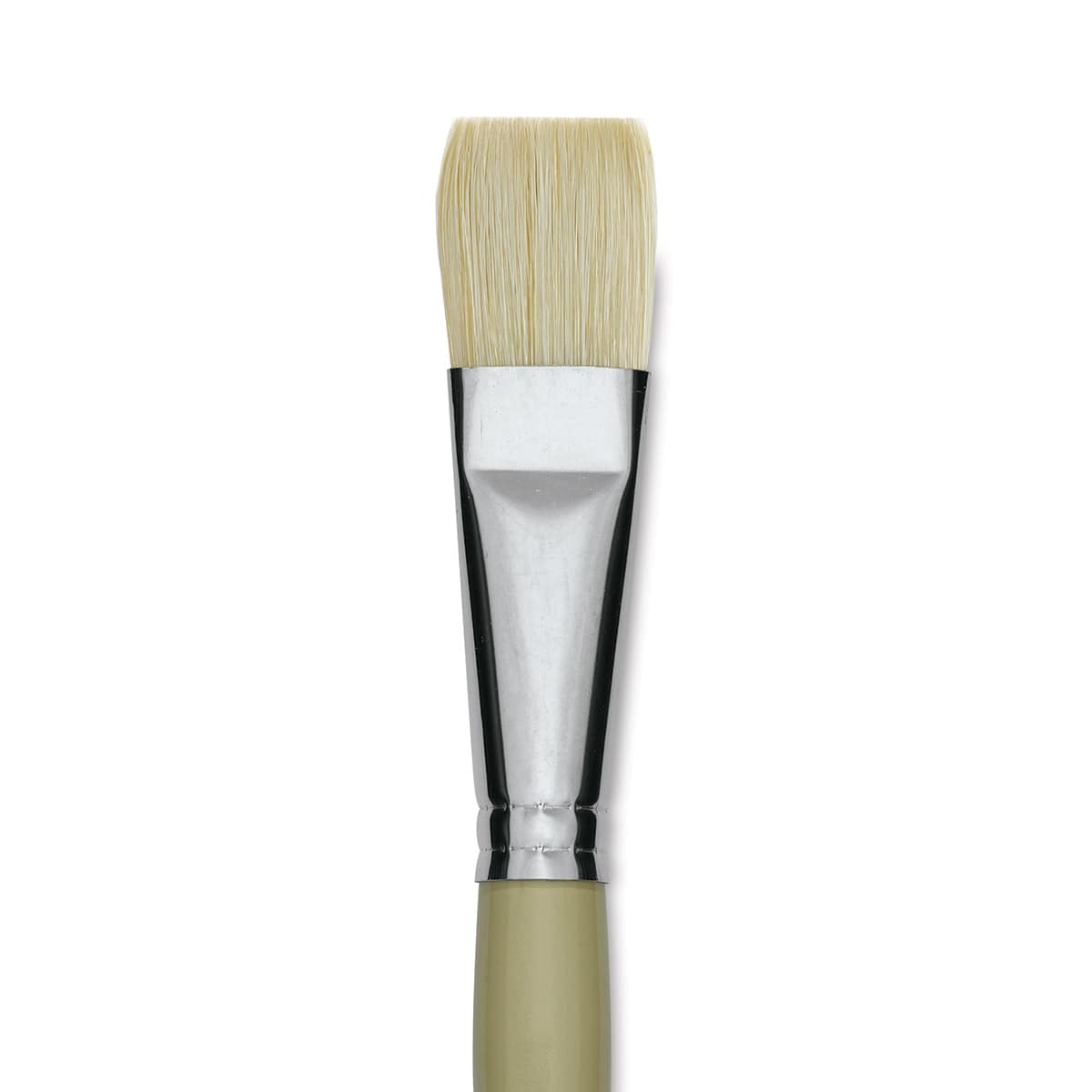 Robert Simmons Signet Bristle Brush - Bright, Long Handle, Size 12