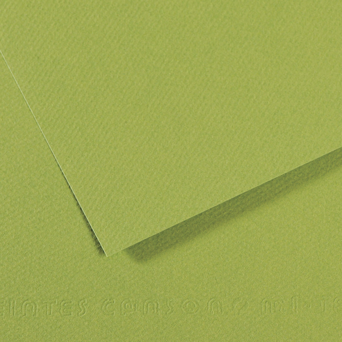 Canson Mi-Teintes Drawing Papers - 8-1/2" x 11", Apple Green, 25 Sheets