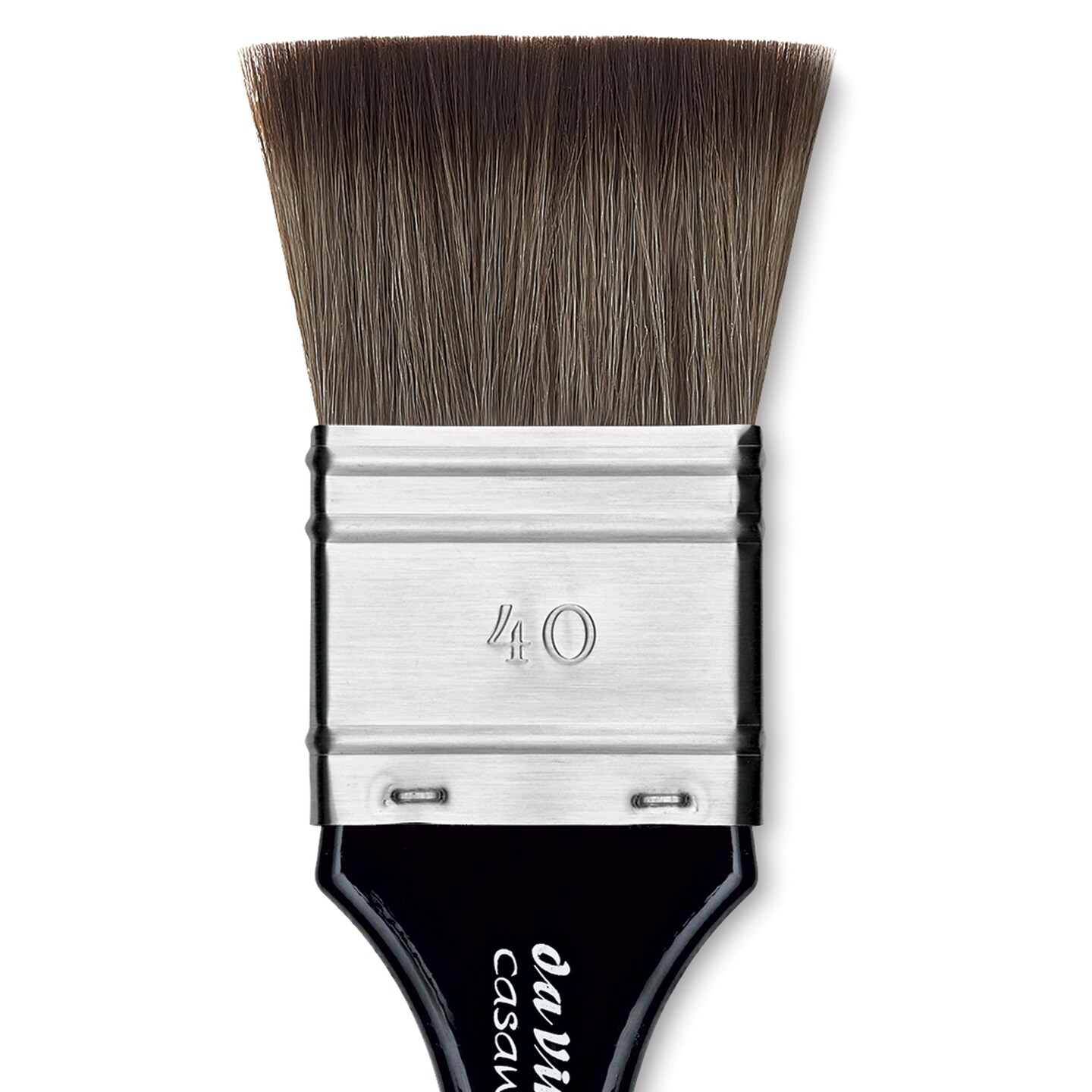 Da Vinci Casaneo Synthetic Squirrel Watercolor Brush - Mottler, Size 40, Short Handle, Synthetic