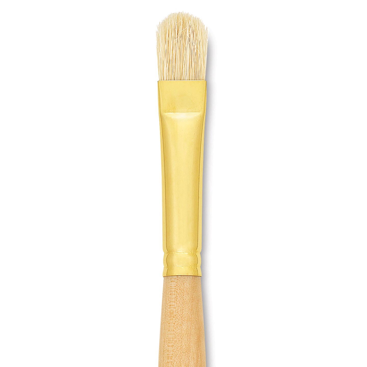 Raphaël D'Artigny Interlocked White Bristle Brush - D-Brush, Long Handle, Size 12