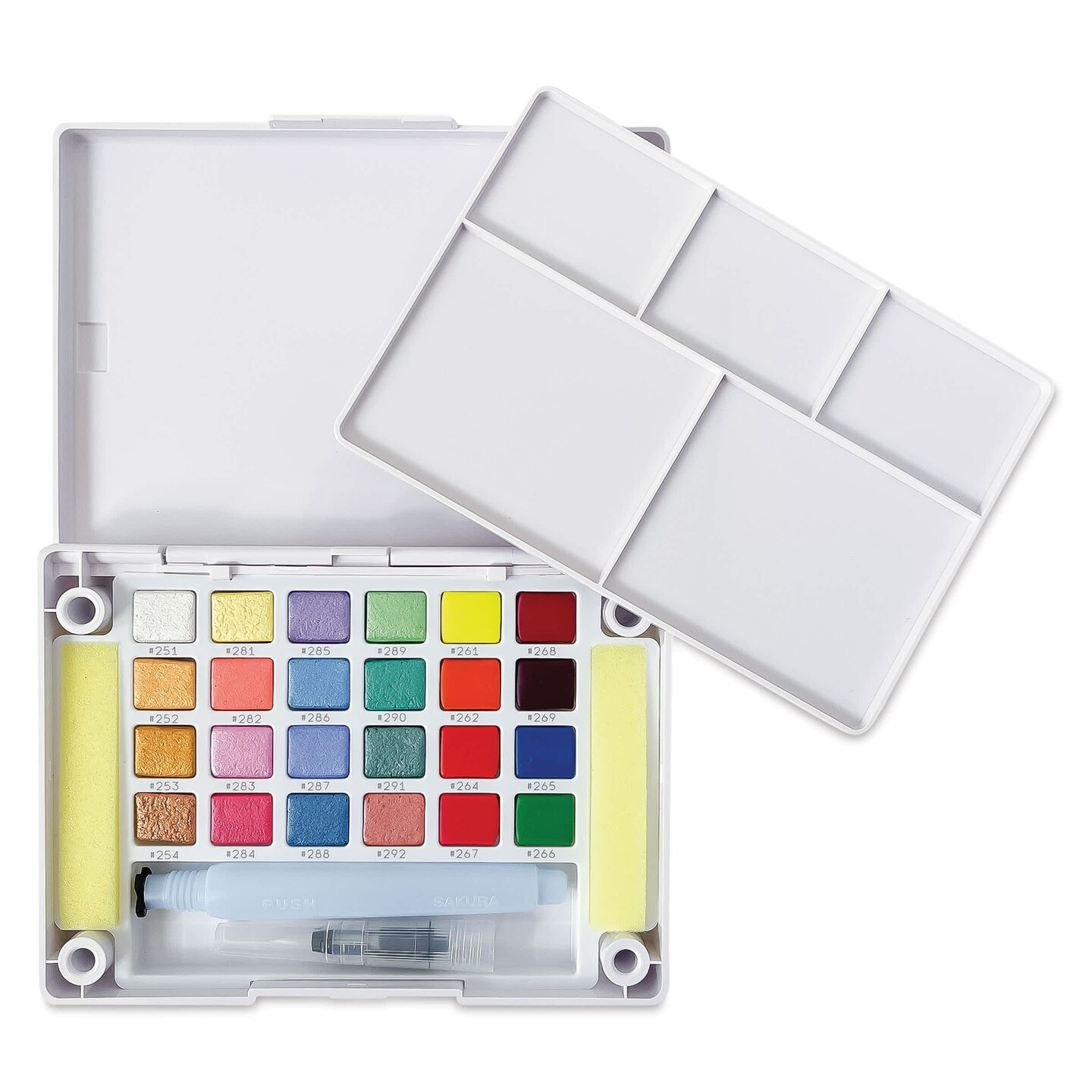 Koi Creative Art Colors Sketch Watercolor Set - Set of 24 w/Brush