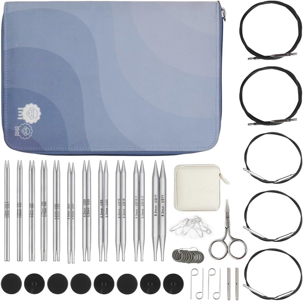 KnitPro Nova Regal Interchangeable Knitting Needle Set 5" (13cm)