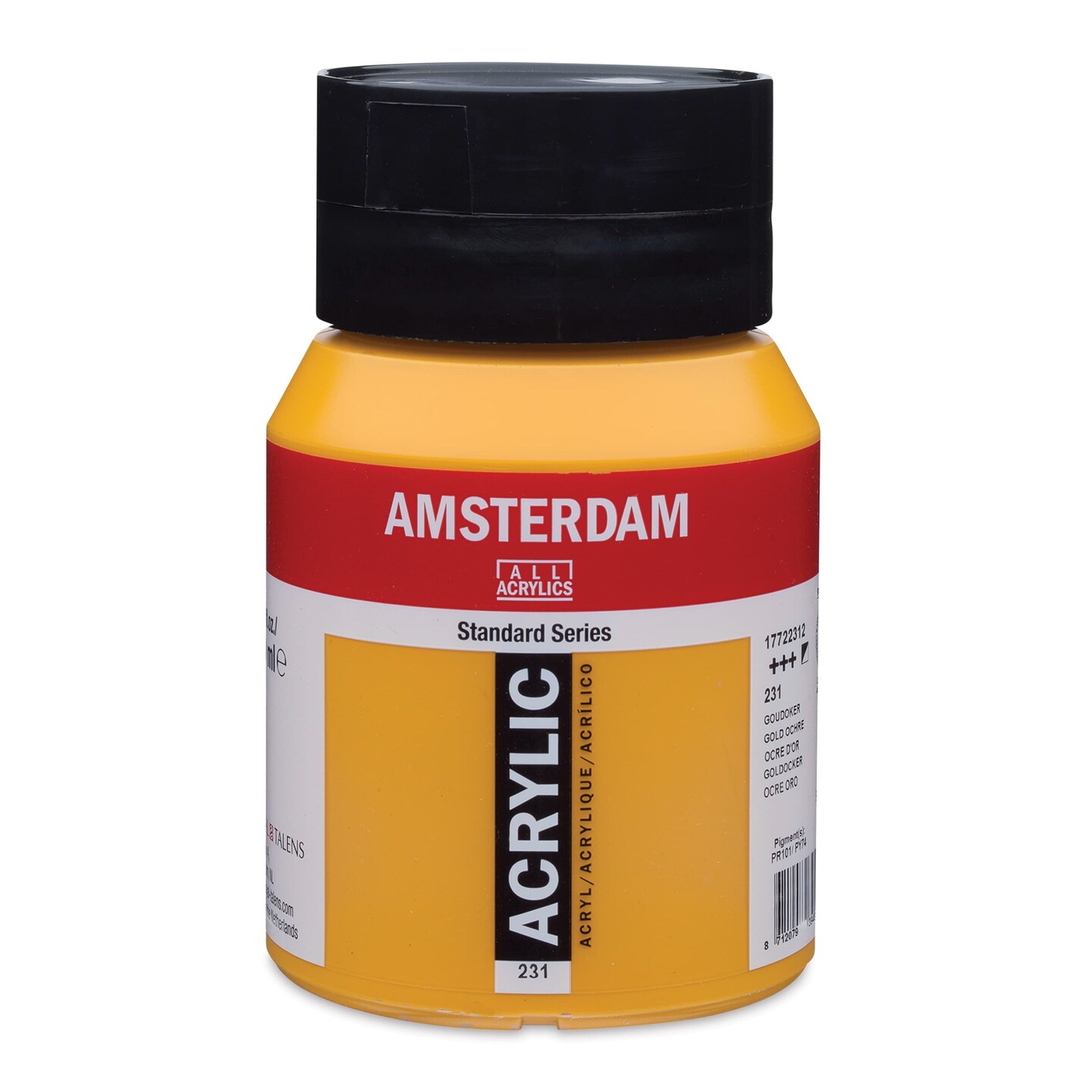 Amsterdam Standard Series Acrylic - Gold Ochre, 500 ml bottle