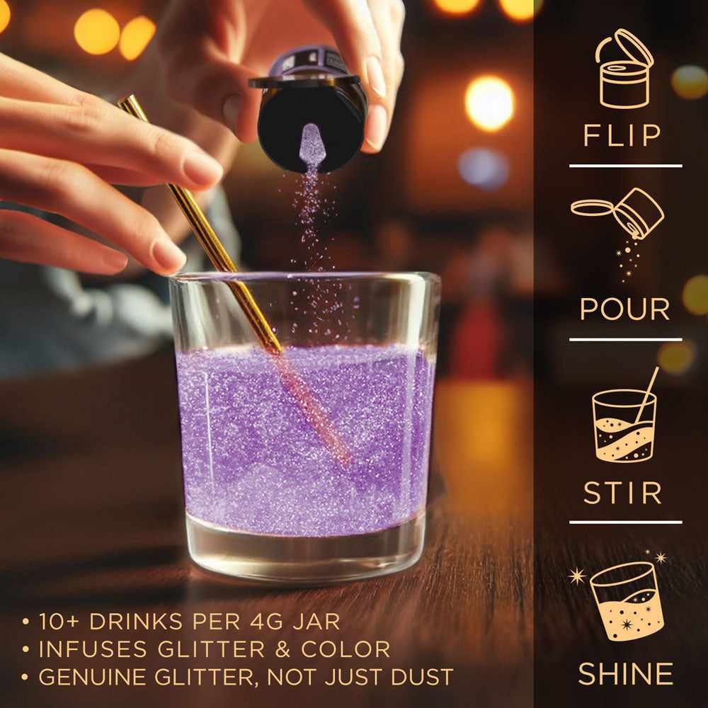 Light Purple Edible Glitter Spray Pump | Brew Glitter®