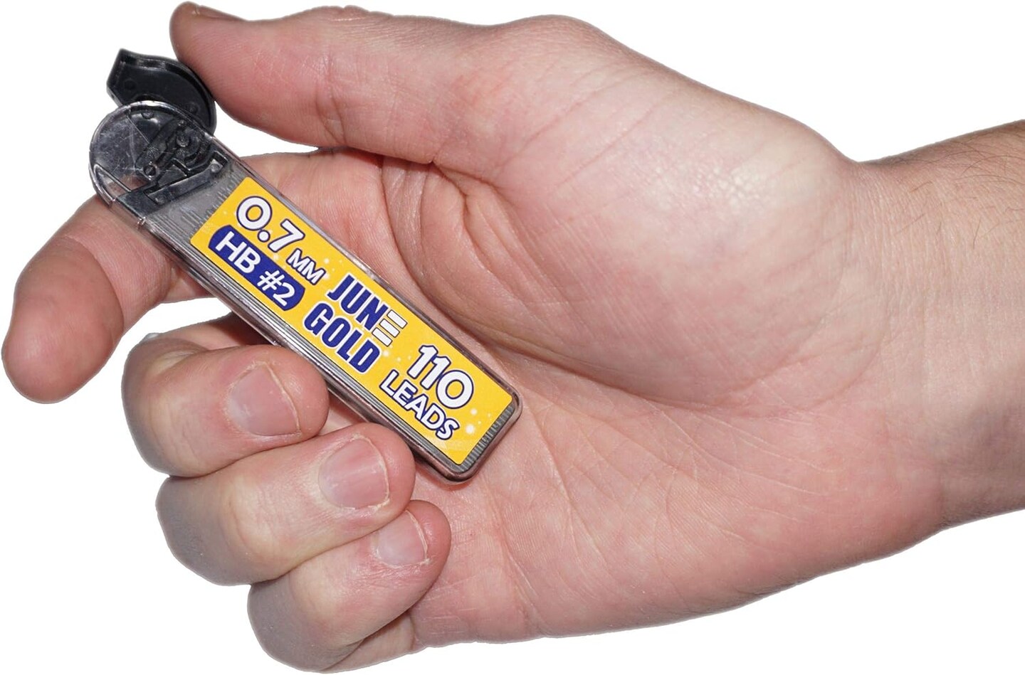 72 Mechanical Pencils, 0.7 mm HB Lead, 2 Lead Dispensers with 220 Refills & 16 Erasers, Break Resistant, Convenient Side Click & Soft Non-Slip Grip