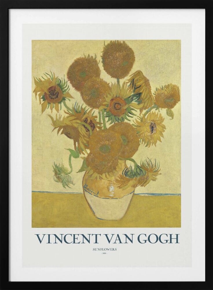 Sunflowers by Vincent Van Gogh Framed Art