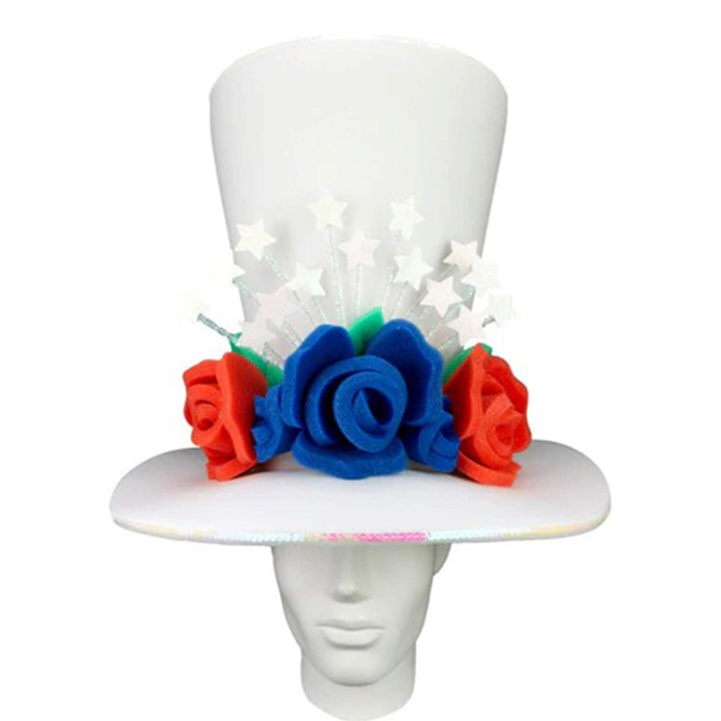 USA Bride Hat Elegant &#x26; Patriotic Wedding Accessory