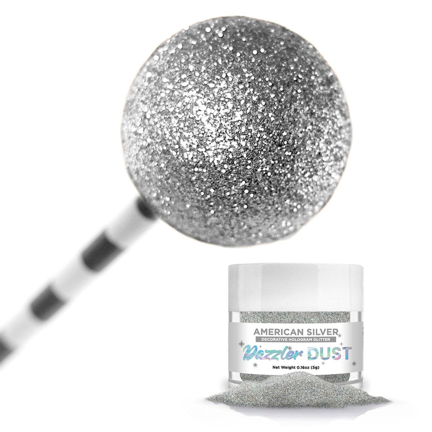 American Silver Dazzler Dust&#xAE; 5 Gram Jar