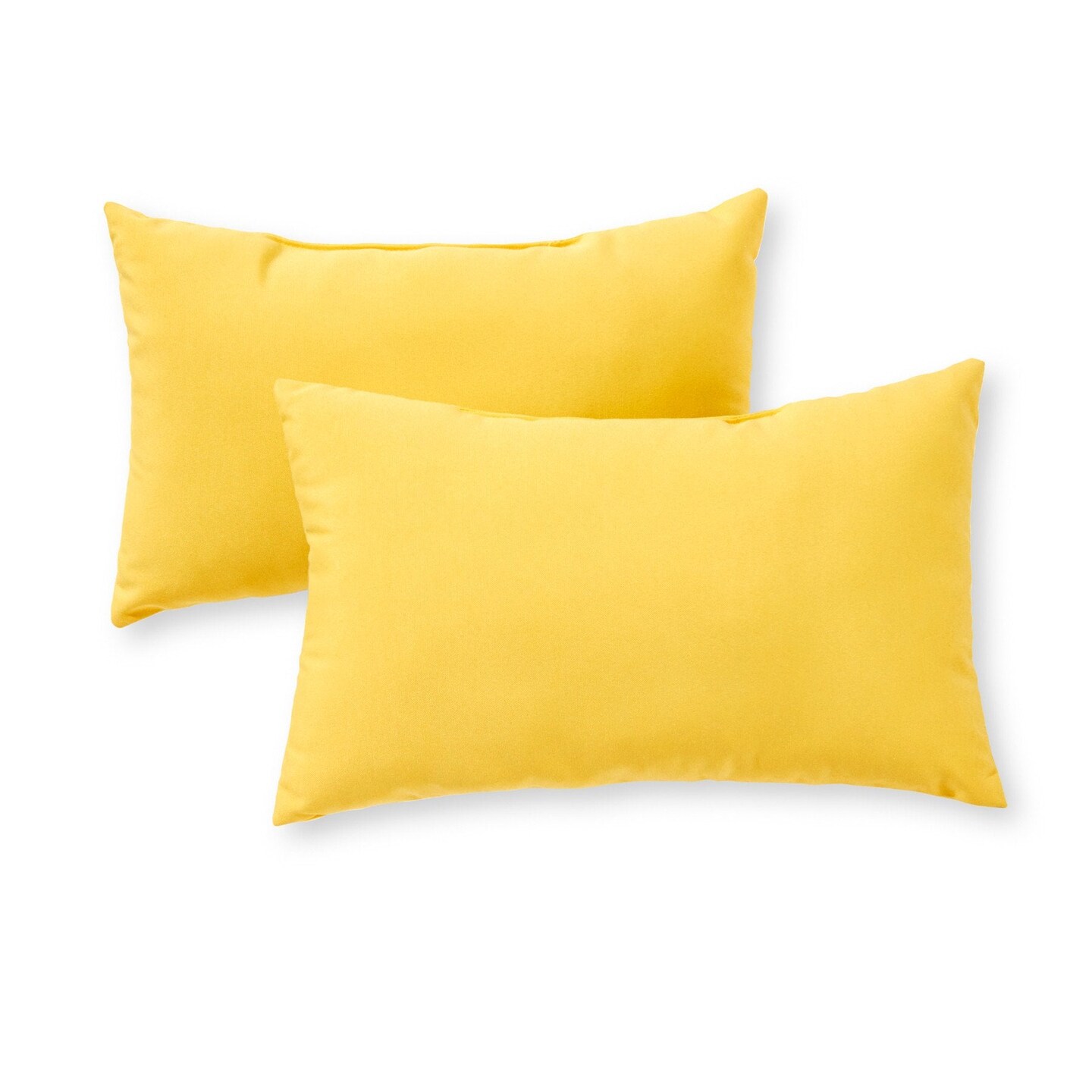 Outdoor 19 x 12 in. Rectangle Throw Pillow (2-Pack)