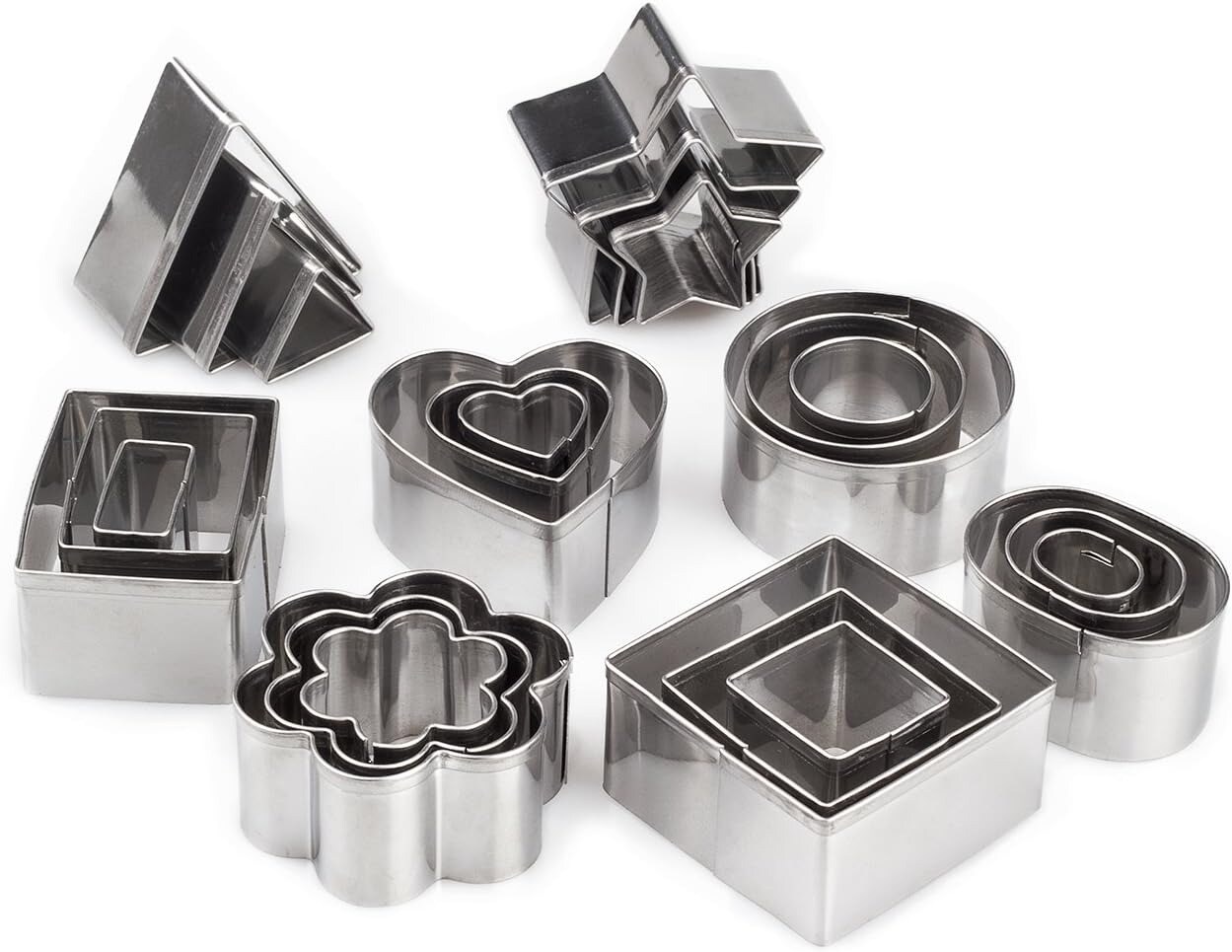 Mini Cookie Cutters Set 30 Pieces
