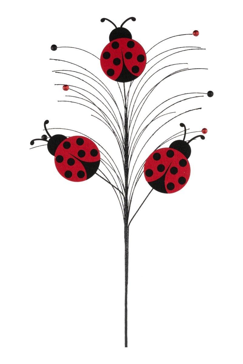 30&#x22; Glitter Ladybug Spray