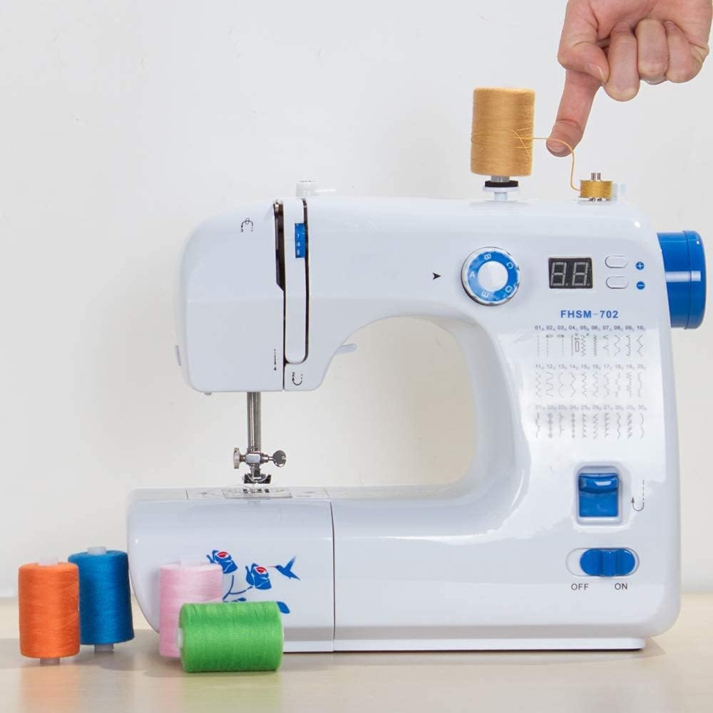 Sewing Thread Assortment Cotton Spools Thread Set for Hand &#x26; Machine Sewing, Quilting, Embroidery - 24 Colors 1000 Yards Each