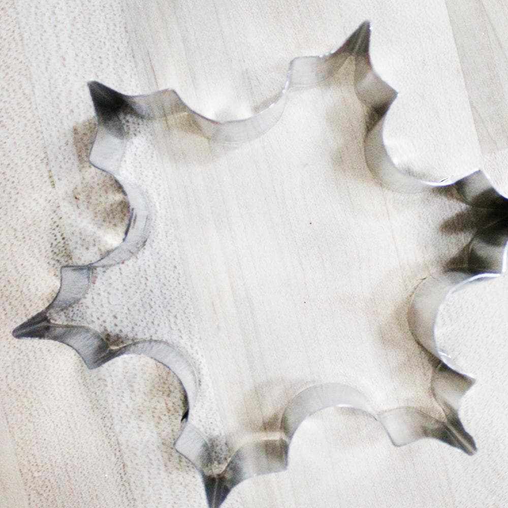 4 Inch Chunky Snowflake Metal Cookie Cutter