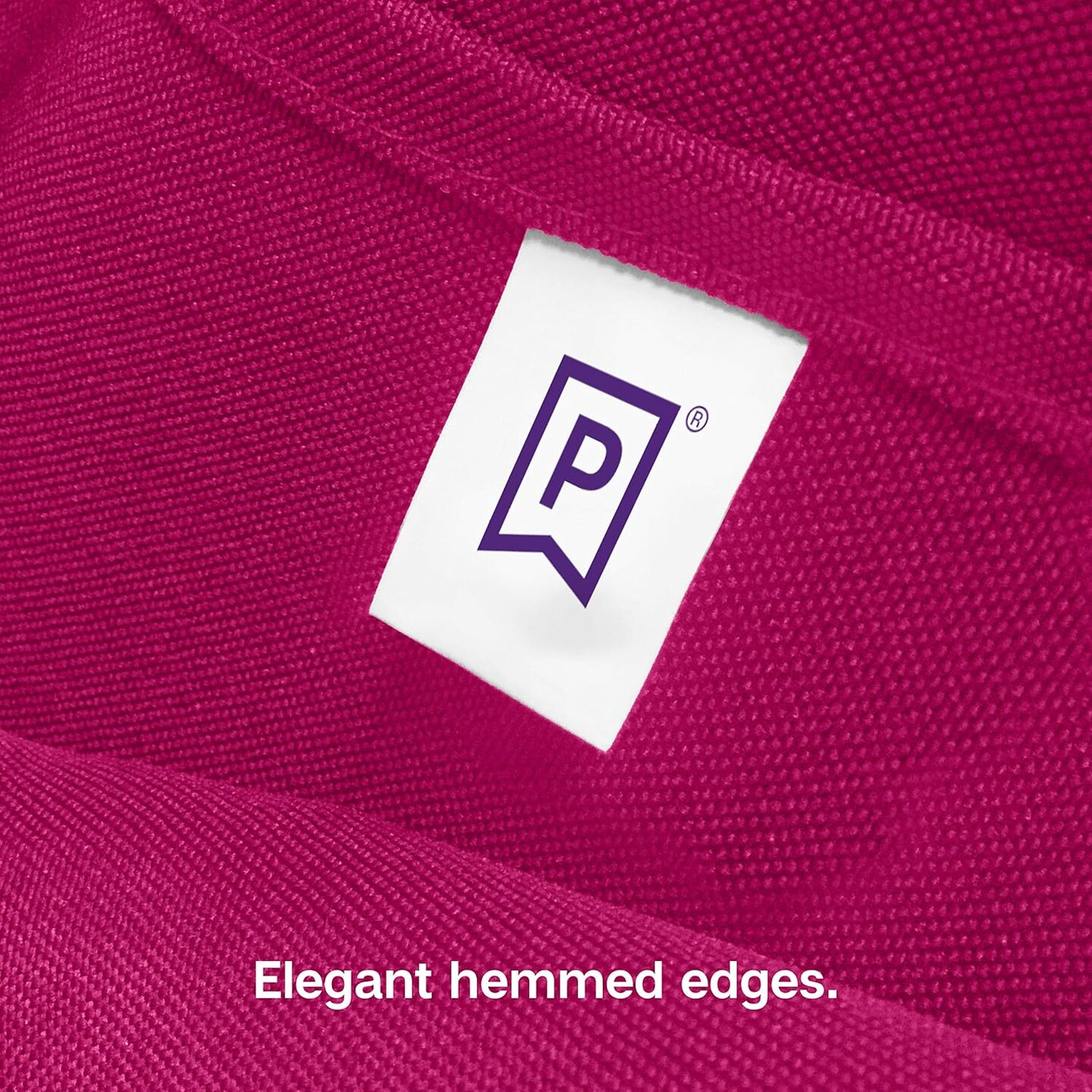 Fuchsia Rectangle Tablecloth, 90×156 in, Floor-Length, Washable