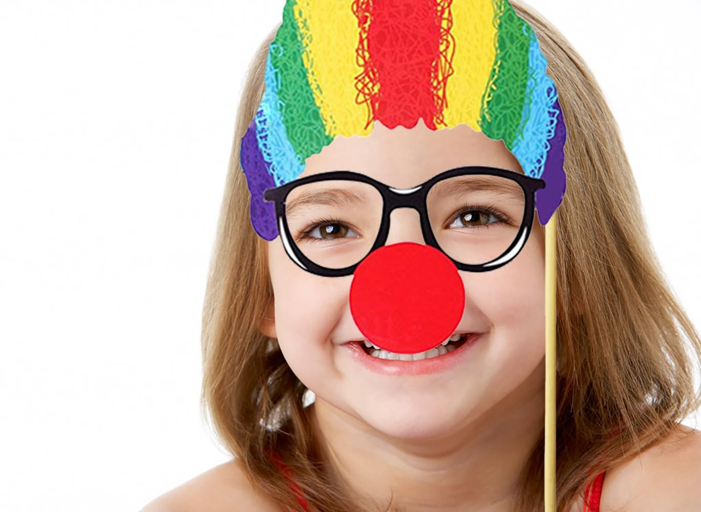 36PCS Carnival & Circus Photo Booth Props – Birthday & Graduation Kit