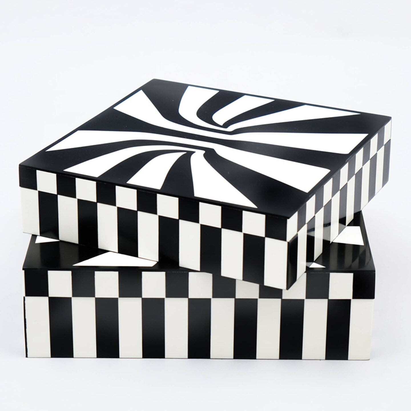 Hyphnotic Pattern Box - Set of 2 | Michaels